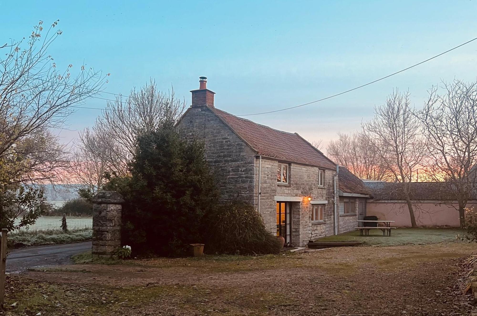 Lower Godney Little House Wells Buitenkant foto